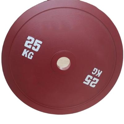 China Universal Commercial Gym Equipment Calibrated Cast Iron Weight Plates for sale