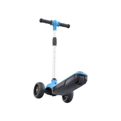 China 3 Wheel Kids Electric Scooter Steel Tube And Plastic Fram With Lithium Manganese Battery for sale