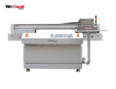 China Small UV Flatbed Printer Machine UVIP 5B1313 Metal Plate Size A0 Format LED Printing for sale