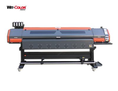 China Printing Stores Eco Solvent Printer Wit-Color Ultra 3200 2302 2.3m Vinyl Sticker Eco Solvent Printer for sale