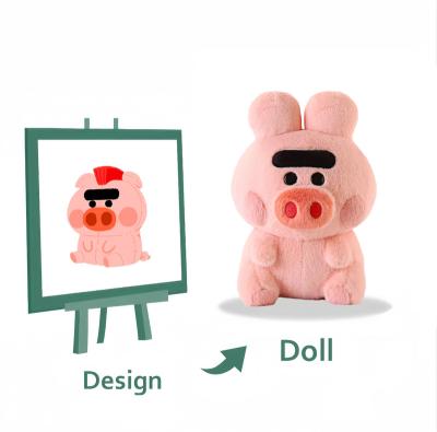 China Customized Piggy Plush Toy Stuffed Animal 077 for sale