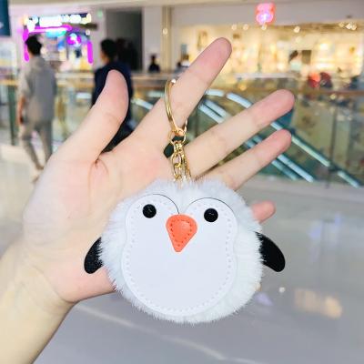 China Promotions/Gifts/Decoration Penguin Stuffed Animal Pendant Keychain PP Cotton Stuffed Doll Children Small Mini Baby Toy for sale