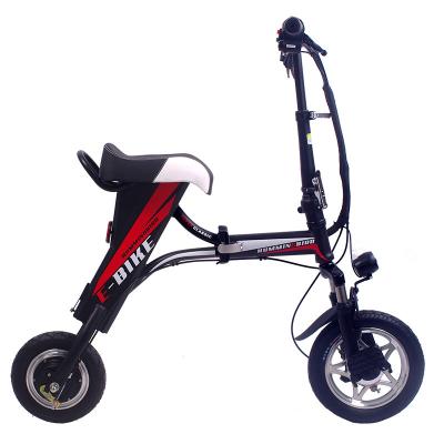 China DEHE 48V Aluminum Electric Bike Cheap Cost Retro Lightweight Folding Electric Bicycle, Carbon Steel Cost Cheap for sale