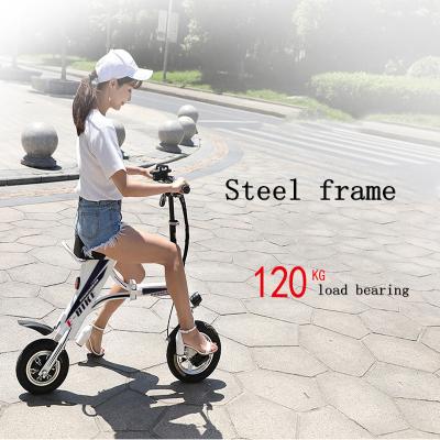 China Retro steel lightweight folding electric bicycle, cheap cost carbon steel electric bicycle for sale