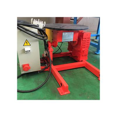 China Building Material Shops Professional Customization Rotary 10t Red Rotary Welding Positioner With High Quality Custom for sale