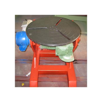 China Building Material Shops High Quality Rotating Table 1200kg Red Pipe Welding Positioner With High-end Quality for sale