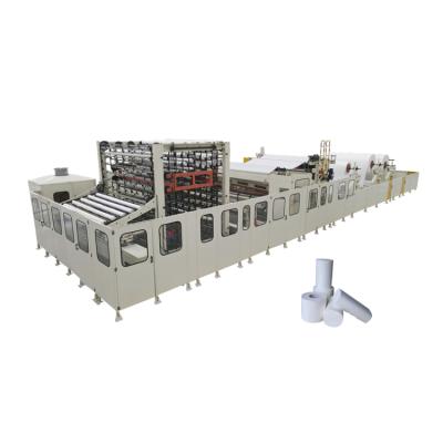 China Factory OK-300 Type Full-automatic Toilet Paper Kitchen Towel Rewinder Production Line for sale