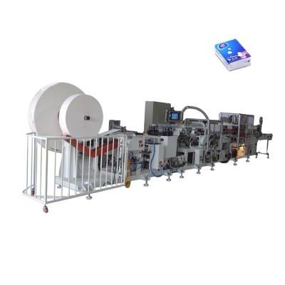 China High Efficient Factory Handkerchief Tissue Paper Folding Machine Production Line for sale