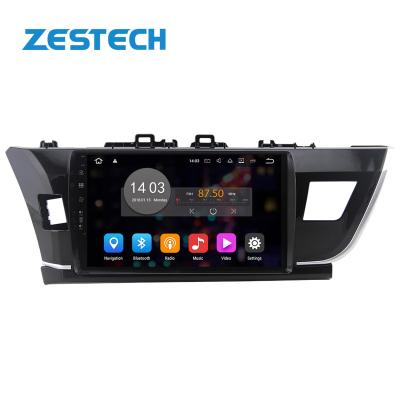 China ZESTECH GPS Navigation 10.1” Android 10 for Toyota Corolla Taiwan left gps car car dvd audio entertainment system radios gps for sale