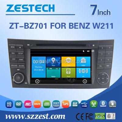 China Car multimedia for Benz W211 HD800*480 monitor car gps digital dvd with stereo+radio video car multimedia for Benz W211w209 car multimedia system for sale