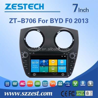 China Support DVD Player Auto Multimedia Radio For BYD F0 2013 With DVD Player for sale