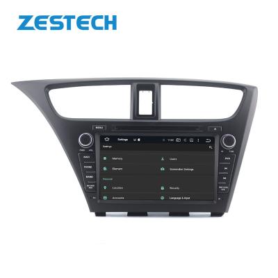 China For Honda Civic 2014-2016 ZESTECH Car Radio Android 10 Car Radio Multimedia For Honda Civic 2014-2016 With Gps Navigation for sale