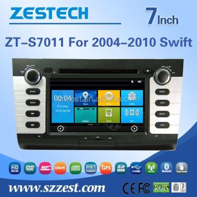 China Smart car interior accessories for Suzuki fast best selling car accessories for Suzuki SWIFT 2004 2007 2010 smart car interior accessories with dvd gps radio music mp4 player for sale