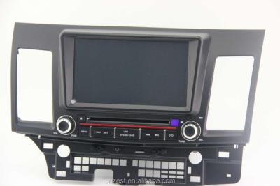 China V-10disc CDC memory for mitsubishi lancer 8 inch car dvd player with gps car dvd player multimedia for sale