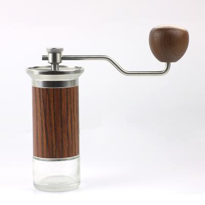 China Sustainable Premium Quality Mini Manual Coffee Grinder Conical Stainless Steel Burrs For Precision Brew for sale