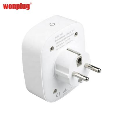 China Alexa Extension Intelligent Adapter Power Wall Socket Wifi Industrial Residential/Multi-Purpose Smart Plug for sale