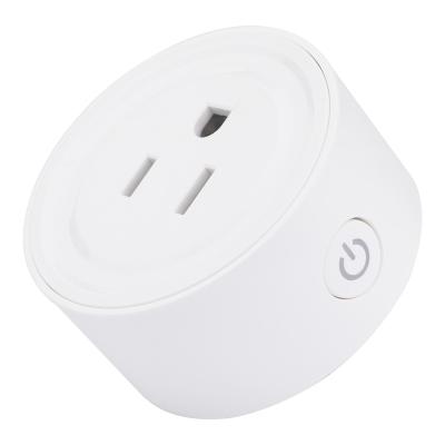 China Alexa tuya APP EU USA R-U AU IT BR mini socket wifi socket smart home wall outlet smart home automation smart home automation plug portable wifi switch for sale