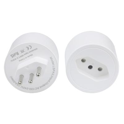 China Convenient Smart Home Appliances Brazil Wifi AU EU R-U USA Plug Smart Home Automation Power Socket Wifi Smart Socket For Different Country for sale