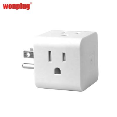 China Security 4 Energy Saving Power Strip In American Cube Home Office Outlet for sale