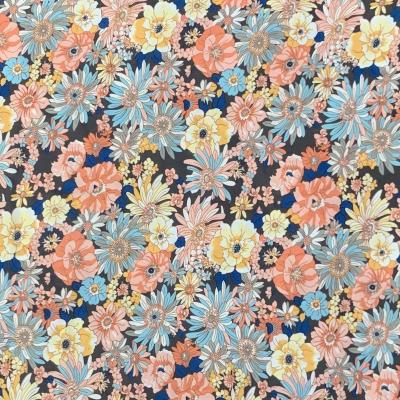 China Organic Chiffon Fabric Jacquard Weave Custom Printing Service 100% Polyester Satin Chiffon Fabric For Clothes for sale