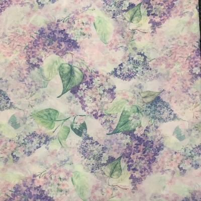 China Floral Design Organic Custom Printed Satin Stretch Silky Silk Like Polyester Satin Fabric For Dresses for sale