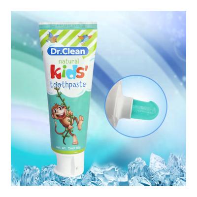 China OEM Fruit Flavor Teeth Whitening Whitening Natural Kids Toothpaste for Kids with BRC GMPC Certificate for sale