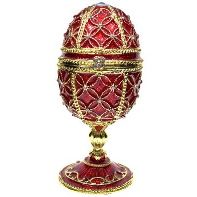 China Europe QIFU party supplies lower price easter fabeger egg with high quality for sale