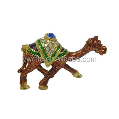 China Wholesale Europe Dubai Camel Trinket Box Metal Camel Jewelry Box (QF2859) for sale