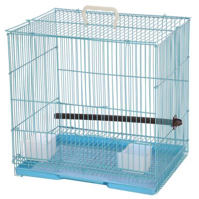 China Breathable High Quality Wholesale Folding Bird Cages Metal Breeding Large Bird Cages for sale