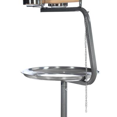 China Breathable C1# Large Bird Platform Play stand Training Stand With Feeding Bowls for sale