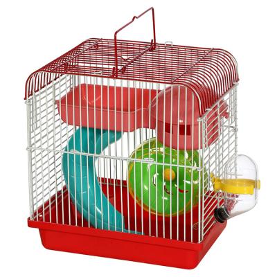 China Breathable Custom Hamster Guinea Pig Wire Cheap Transparent Hamster Cage For Sale for sale