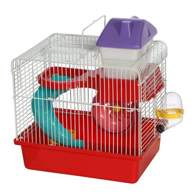 China Breathable Wholesale Pet House Portable Plastic Luxury Pet Cage Large Hamster Cage for sale