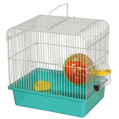 China Breathable Wholesale Custom Luxury Guinea Pig Cage Pet Portable Castle Hamster Cage for sale