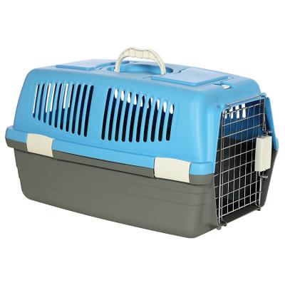 China Breathable Hot Sales Dog Carrier Transport Box Plastic Cat Dog Travel Crate Carriers Pet Cages for sale