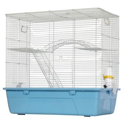 China Breathable Hot Selling Durable Iron Wire Pet Cage Breeding Small Animal Cage Rabbit Pigeon Cage for sale