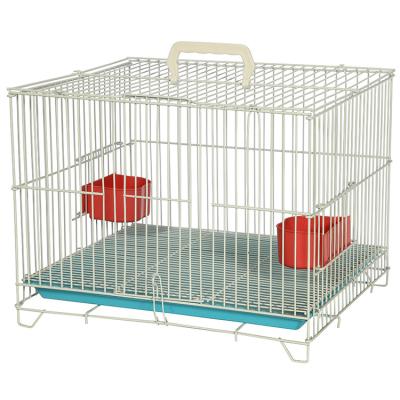 China Breathable Hot Selling Durable Iron Wire Pet Cage Breeding Bird Cage Rabbit Pigeon Cage for sale