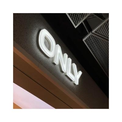 China Other Front Lighting Advertising Storefront Customized LED Metal Letter Neon Lighting Sign for sale