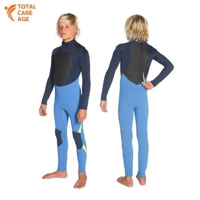 China YIHENG OEM 3mm 5mm Neoprene Professional Antibacterial Back Zipper Wetsuit Freediving Diving Wetsuit Snorkeling For Kids for sale