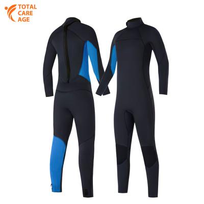 China YIHENG Antibacterial OEM 3mm 5mm Neoprene Professional Back Zipper Kids Wetsuit Snorkeling Wetsuits Freediving for sale