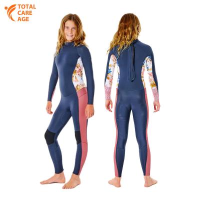 China YIHENG Antibacterial Customized Wetsuit Snorkeling Neoprene Zipper Wetsuits Freediving Diving OEM 3mm 5mm Back Wetsuit For Kids for sale