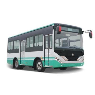 China New Dongfeng Transport Two Doors Mini Manual 5 Speed ​​Euro 5 Speed ​​City Diesel Bus 26 Seats 7260x2340x2850/City Bus 3080 mm for sale