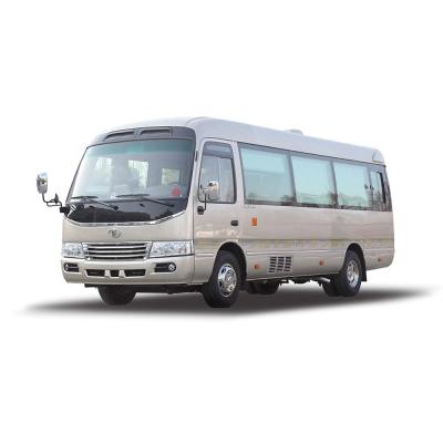 China Low price 6m Mini Bus With 22 seats coster bus hot sale 7000x2050x2660(mm) for sale