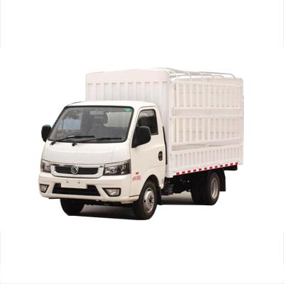 China Aluminum alloy 4x2 Dong feng delivery animal transport grills cargo truck for sale