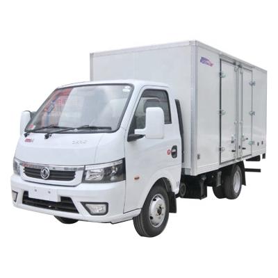 China Transport 4x2 mini van euro2 light box body trucks 5150x1700 for sale