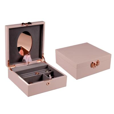 China Factory Direct Wholesale Handmade Jewelry Packaging Boxes Luxury Wooden Custom Jewelry Box for sale