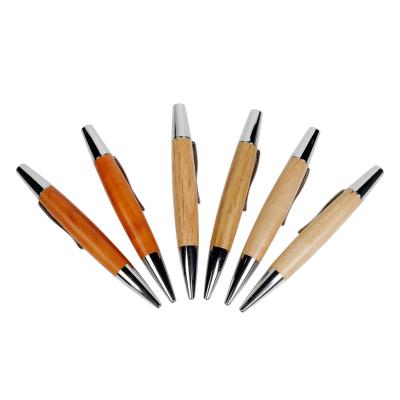 China New Factory Design Maple Oak Materials Office Supplies Custom Luxury Solid Wood Pen Normal Wholesale Business Gift for sale