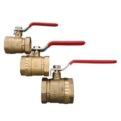 China Custom OEM PN15 Femalex 1/2 Brass Femalex 1/2 Water Switch High Quality -2inch Forged Galvanized Brass Ball Valve for sale