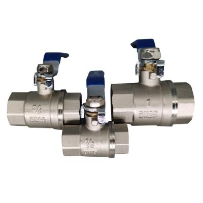 China Water Switch Good Quality Brass Oil Gas 1/2 Inch Female Threaded Copper Forged Brass Ball Valve for sale