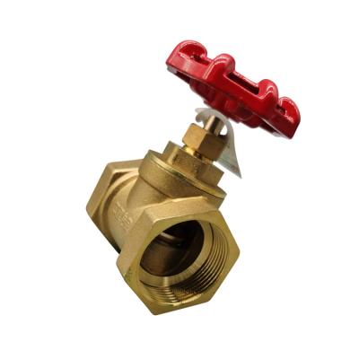 China Water Switch Fire Hose Ferrule Valve Female Thread High Quality Brass Bronze Ball Valves for sale