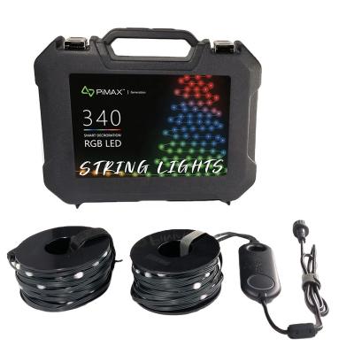 China String Christmas Tree Lights Smart App Control RGB IC for sale